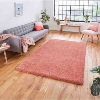 Broskyňovooranžový koberec Think Rugs Sierra, 80 x 150 cm - Image 2