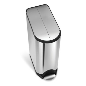Pedálový oceľový odpadkový kôš 45 l - simplehuman - Image 5