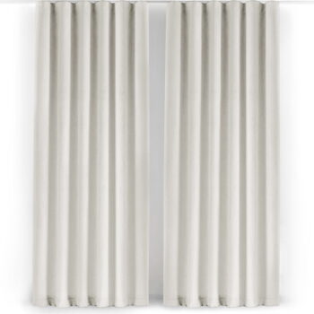Krémový zamatový dimout záves 140x175 cm Velto – Filumi – Obrázok 8