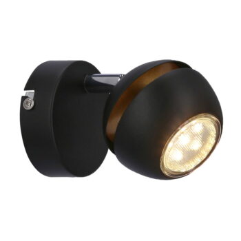 Nástenné svietidlo v čierno-zlatej farbe Boni - Candellux Lighting - Image 8