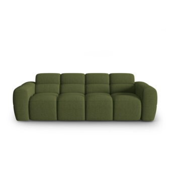 Zelená pohovka 256 cm Lisa – Micadoni Home