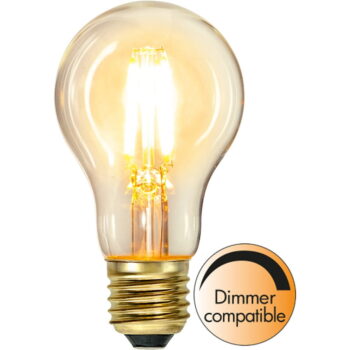 Teplá LED/filamentová žiarovka so stmievačom E27, 4 W Soft Glow – Star Trading - Image 3