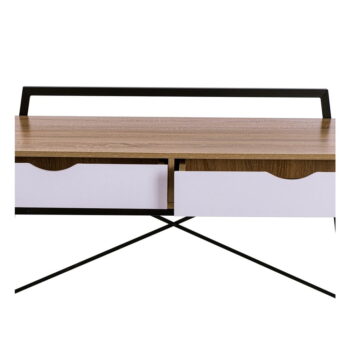 Pracovný stôl s doskou v dubovom dekore 57.5x120 cm Tolm – Homede – Obrázok 7