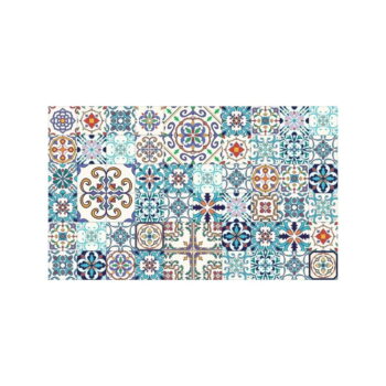 Sada 60 nástenných samolepiek Ambiance Tiles Azulejos Antibes, 10 × 10 cm – Obrázok 2