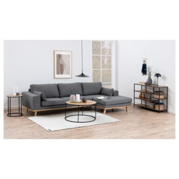 Odkladací stolík Actona Seaford, ⌀ 40 cm – Obrázok 4