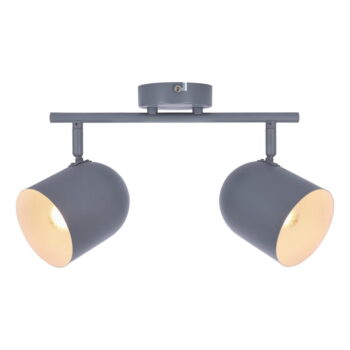Modré stropné svietidlo s kovovým tienidlom 38x10 cm Azuro – Candellux Lighting - Image 4
