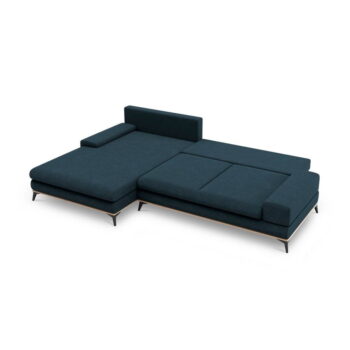 Petrolejovomodrá rozkladacia rohová pohovka Windsor & Co Sofas Planet, ľavý roh - Image 5