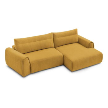 Okrovožltá rohová pohovka Aden – Bobochic Paris - Image 10