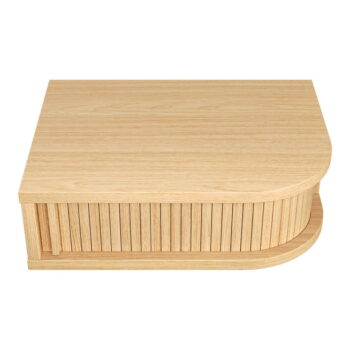 Nočný stolík v dekore duba v prírodnej farbe Farsta - Woodman - Image 5