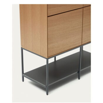 Skrinka v dekore duba v prírodnej farbe 97,5x160 cm Vedrana – Kave Home – Obrázok 5