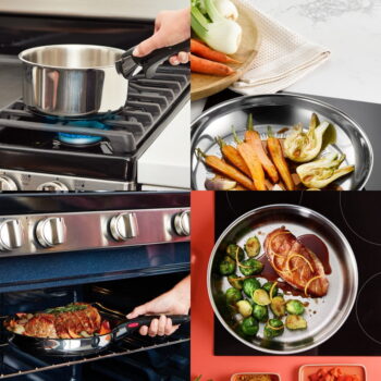 Hliníková súprava riadu 6 ks INGENIO Cook Eat L881S604 – Tefal - Image 4
