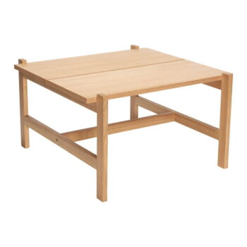 Konferenčný stolík s doskou v dubovom dekore v prírodnej farbe 80x80 cm Dash – Hübsch - Image 3