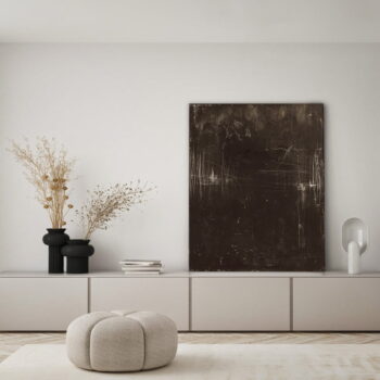 Ručne maľovaný obraz 90x120 cm Simple Living – Malerifabrikken - Image 2