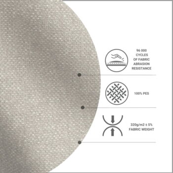 Sivobéžová čalúnená jednolôžková posteľ 90x200 cm Albumy – Maison de Rêve – Obrázok 3