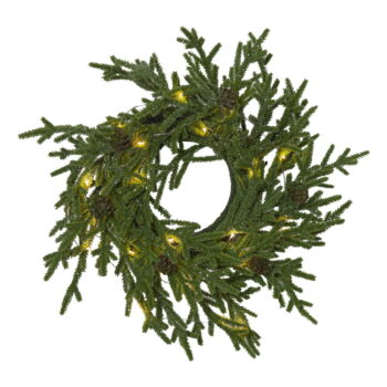 Vianočný veniec s LED osvetlením Star Trading Lummer, ø 38 cm - Image 2