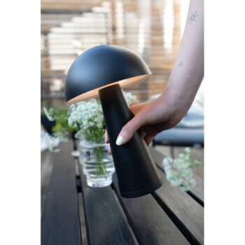 Čierna LED stolová lampa (výška  26,5 cm) Fungi – Markslöjd - Image 3
