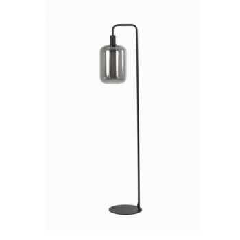 Čierna stojacia lampa (výška 155 cm) Lekar - Light & Living - Image 2