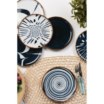 Dezertné porcelánové taniere v súprave 6 ks ø 21 cm Mirabel – Hermia – Obrázok 3