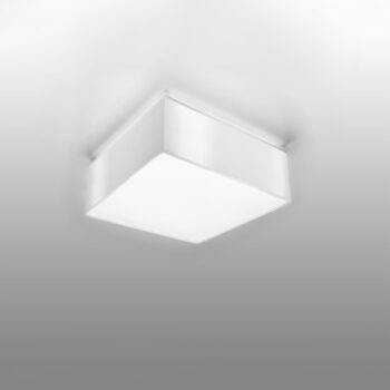 Biele stropné svietidlo 25x25 cm Mitra – Nice Lamps – Obrázok 2