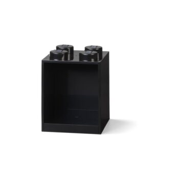 Detská čierna nástenná polica LEGO® Brick 4 - Image 2