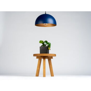 Modré závesné svietidlo s kovovým tienidlom ø 40 cm Lyke – CustomForm – Obrázok 3