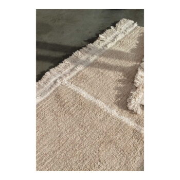 Béžový bavlnený behúň 80x230 cm Duetto Sage – Lorena Canals - Image 8