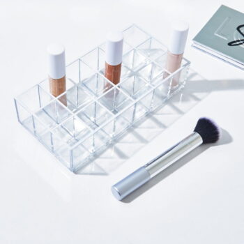 Kúpeľňový organizér na kozmetiku z recyklovaného plastu Lip Station - iDesign - Image 2