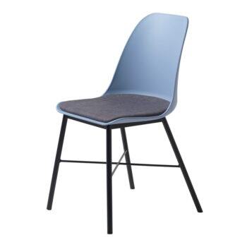 Modrá jedálenská stolička Unique Furniture Whistler – Obrázok 3