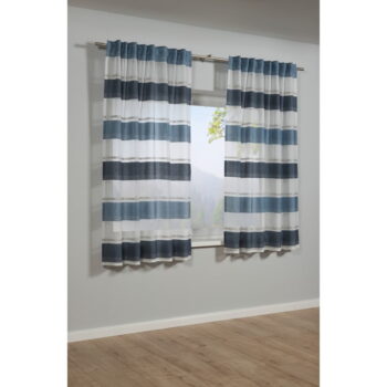 Modrá záclona 175x140 cm Etamine - Gardinia - Image 2