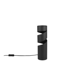 Čierna stolová lampa (výška 35 cm) Stream – Trio