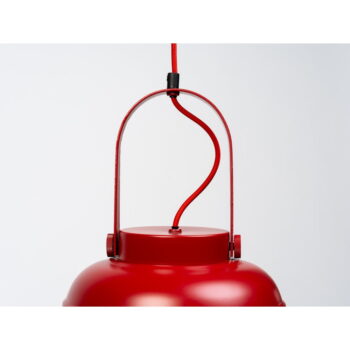 Červené závesné svietidlo s kovovým tienidlom ø 26 cm Skala – CustomForm - Image 5