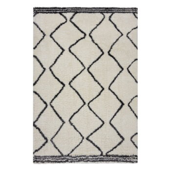 Biely koberec 120x170 cm Riad Berber – Flair Rugs