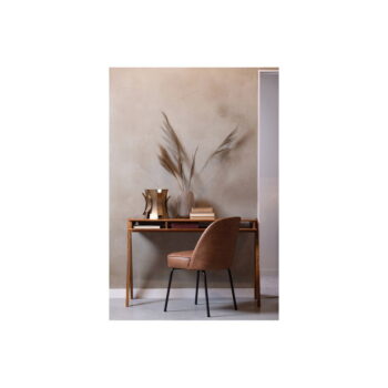 Koňakovohnedé kožené jedálenské stoličky v súprave 2 ks Vogue – BePureHome - Image 7