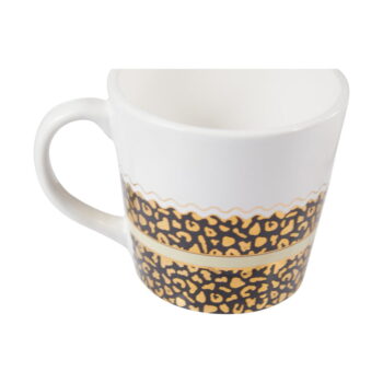 Hrnčeky z kameniny v bielo-zlatej farbe v súprave 2 ks 300 ml London – Premier Housewares – Obrázok 2