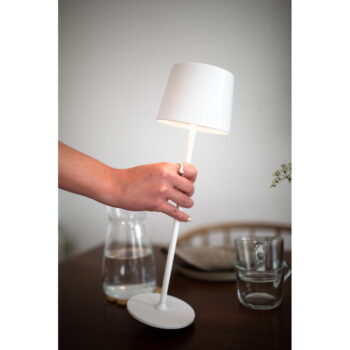 Biela LED stolová lampa (výška  38 cm) Fiore – Markslöjd - Image 3