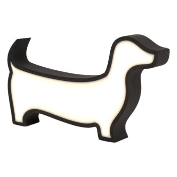 Čierna detská lampička Dog - Candellux Lighting - Image 4