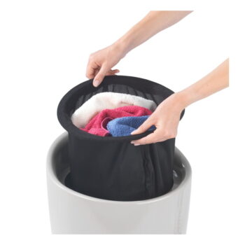 Béžový kôš na bielizeň a taburetka v jednom Wenko Candy, 20 l - Image 4