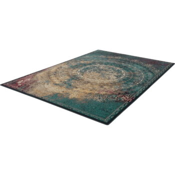 Vlnený koberec v petrolejovomodrej farbe 160x240 cm Ann – Agnella - Image 5
