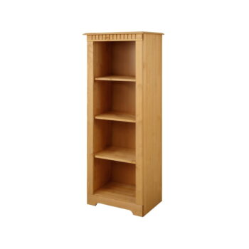Knižnica z borovicového dreva v prírodnej farbe 50x135 cm Cubrix – Støraa – Obrázok 3