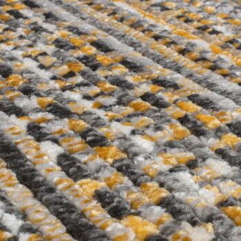 Okrúhly koberec v horčicovej farbe 140x140 cm Camino – Flair Rugs – Obrázok 4