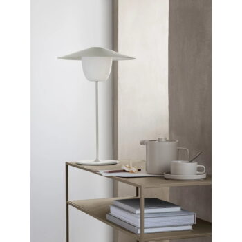 Tmavosivý kovový konzolový stolík 35x85 cm Fera – Blomus - Image 3