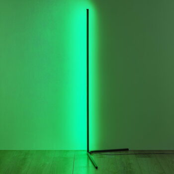 Čierna LED stojacia lampa (výška  141 cm) Level – Trio - Image 6