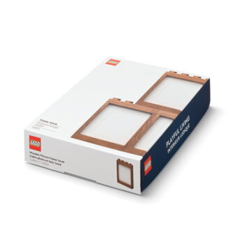 Fotorámik z tmavo moreného dubového dreva LEGO® Wood – Obrázok 9