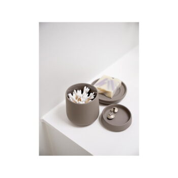 Hnedá porcelánová nádobka na mydlo Nova One - Zone - Image 2