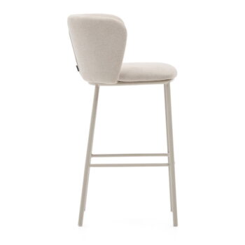 Béžová barová stolička (výška sedadla 75 cm) Ciselia – Kave Home - Image 3