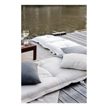 Béžový variabilný futón vhodný do exteriéru Karup Design OUT™ Sit&Sleep Beige - Image 2