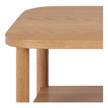 Konferenčný stolík v dekore duba v prírodnej farbe 50x150 cm Banbury – Actona - Image 4