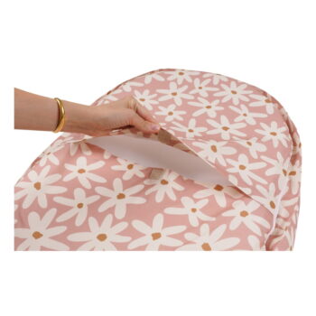 Ružové hniezdočko pre bábätko Blush Daisies - Malomi Kids - Image 2