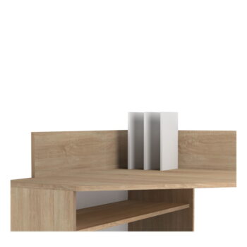 Pracovný stôl s doskou v dubovom dekore 94x94 cm Wall – TemaHome – Obrázok 9