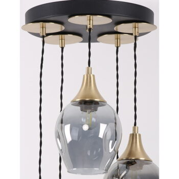 Závesné svietidlo so skleneným tienidlom ø 15 cm Marlo – Squid Lighting – Obrázok 4
